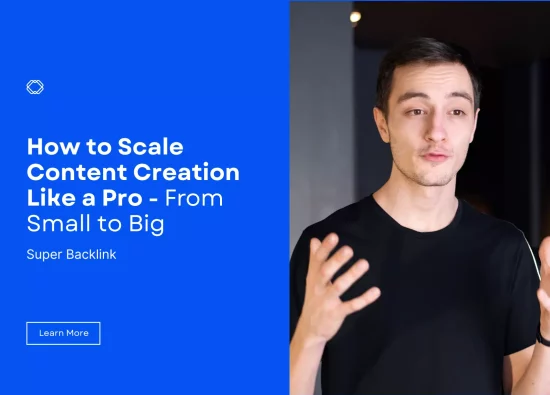 How to Scale Content Creation Like a Pro - From Small to Big.