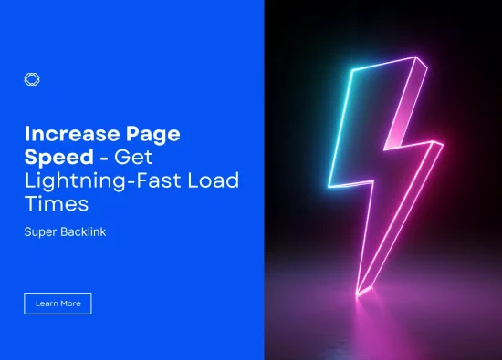 Increase Page Speed - Get Lightning-Fast Load Times