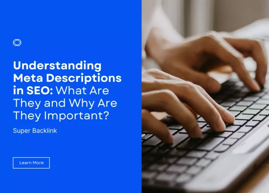 Understanding Meta Descriptions in SEO: What Are They and Why Are They Important?